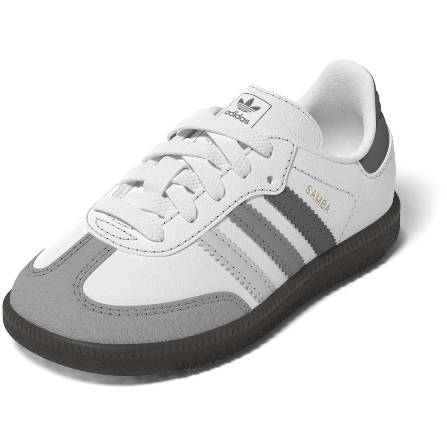 Good Traction Arch Stabilization adidas Originals Ftwr White/Grey One/Grey Three Samba Og El I Sneakers