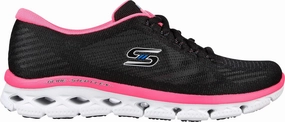 Comfort Padding System Skechers Glide Step Flex Womens Training Shoes - Black