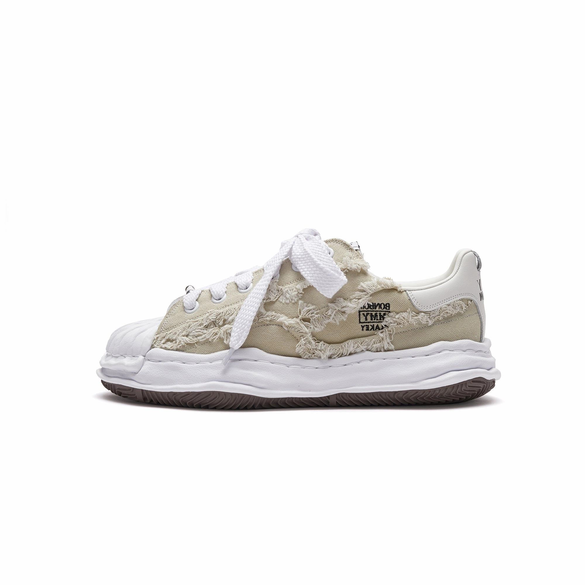 running in a suspension bridge area shoes BonBom x Mihara Yasuhiro 'BLAKEY' Shoes