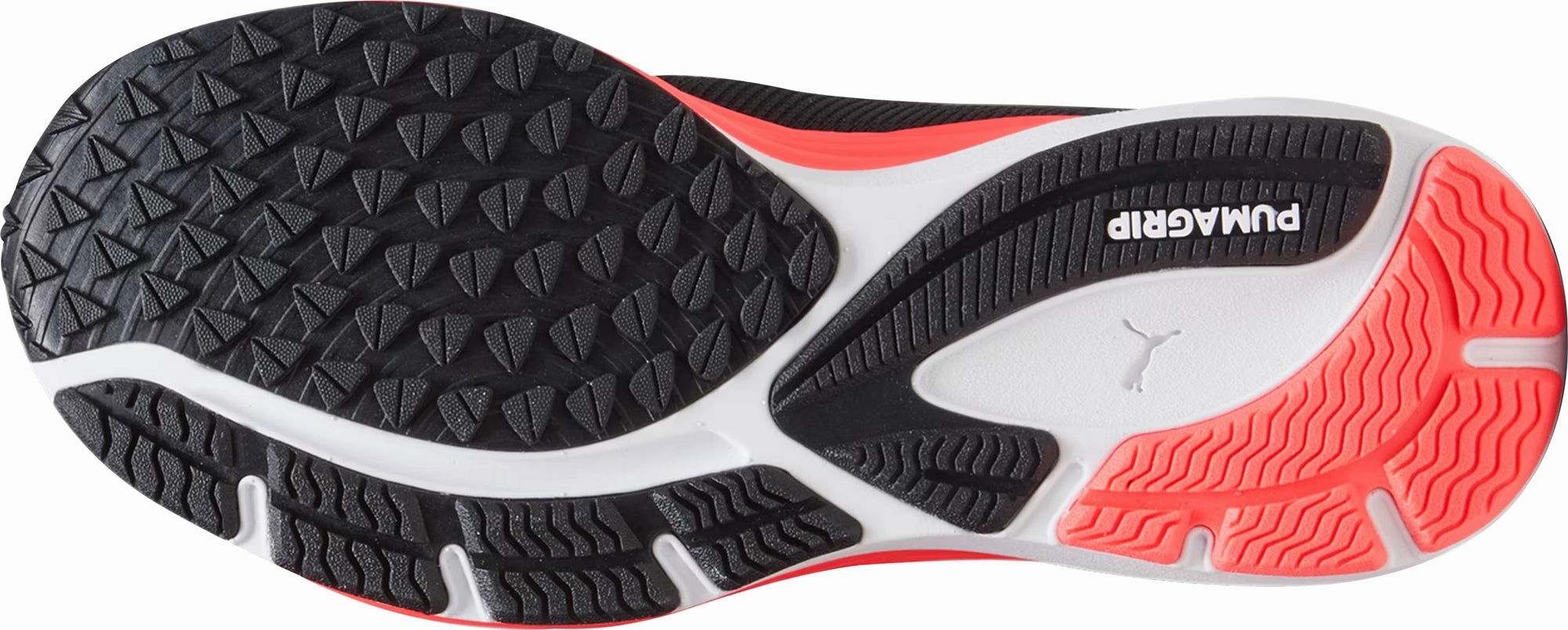 Puma Velocity Nitro 2 Womens Running Shoes - Black rigid upper shoes moisture - wicking socks