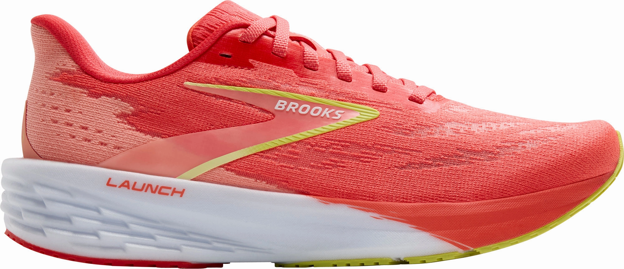 anti - static Brooks Launch 11 Womens Running Shoes - Pink