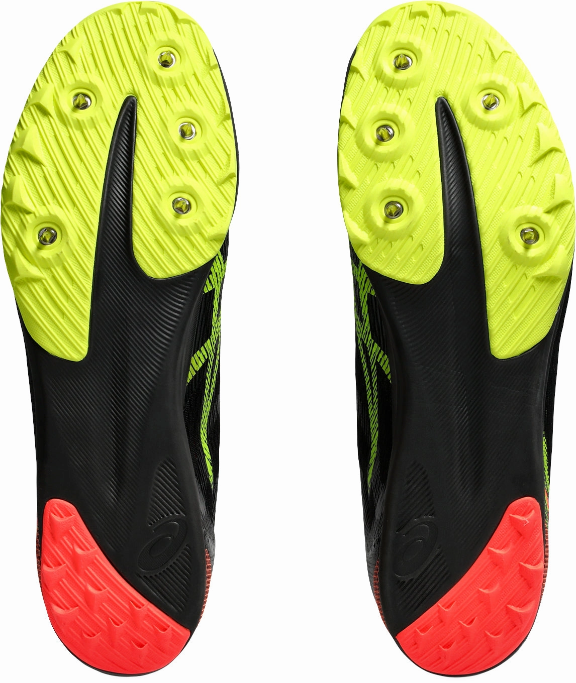 Team Coordination Break Control Asics Resurgence XC Cross Country Spikes - Black