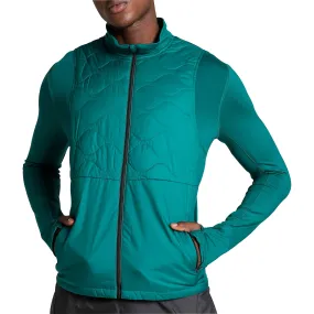 Puma Cloudspun WRMBL Mens Running Jacket - Green Abrasion resistant