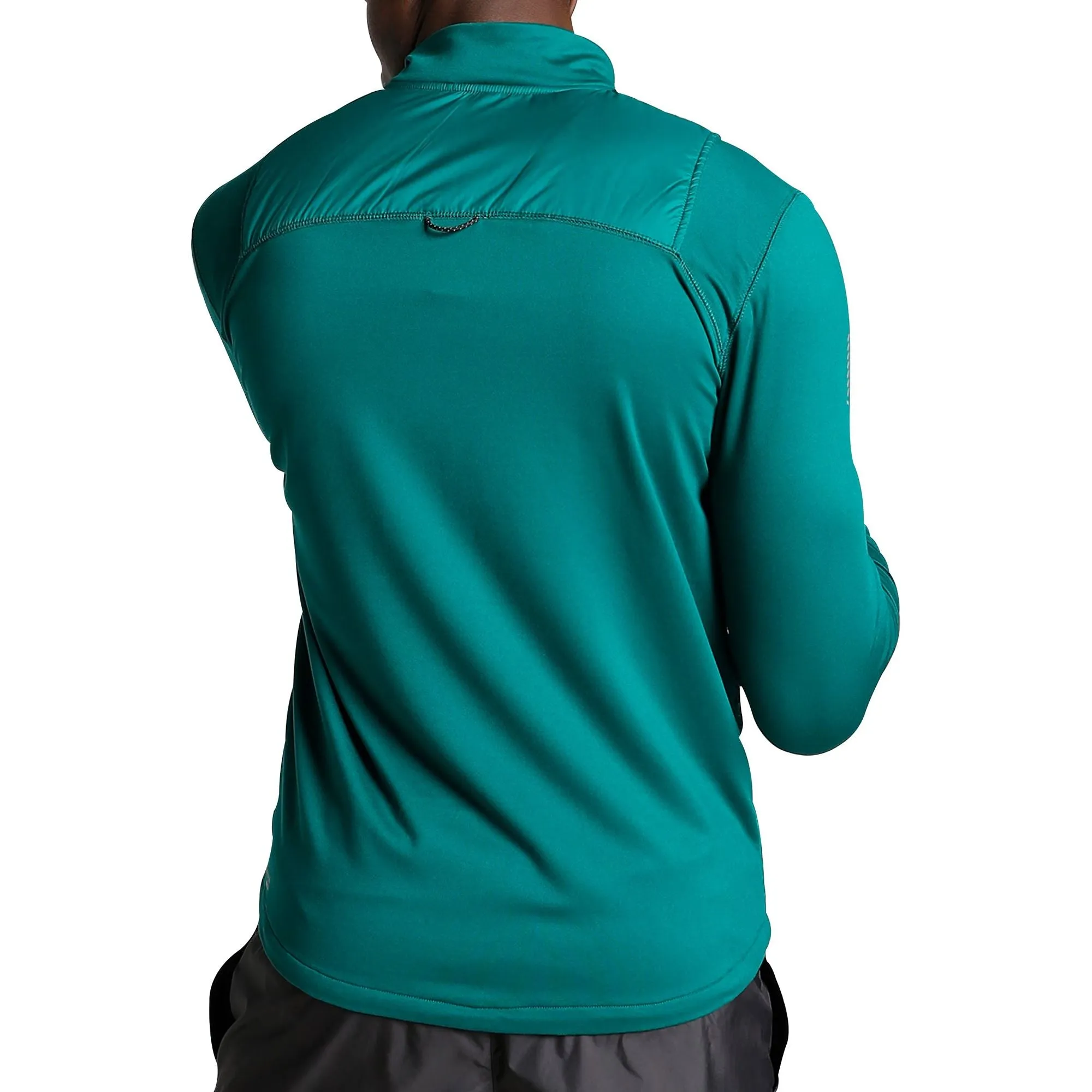 Puma Cloudspun WRMBL Mens Running Jacket - Green Dry clean only