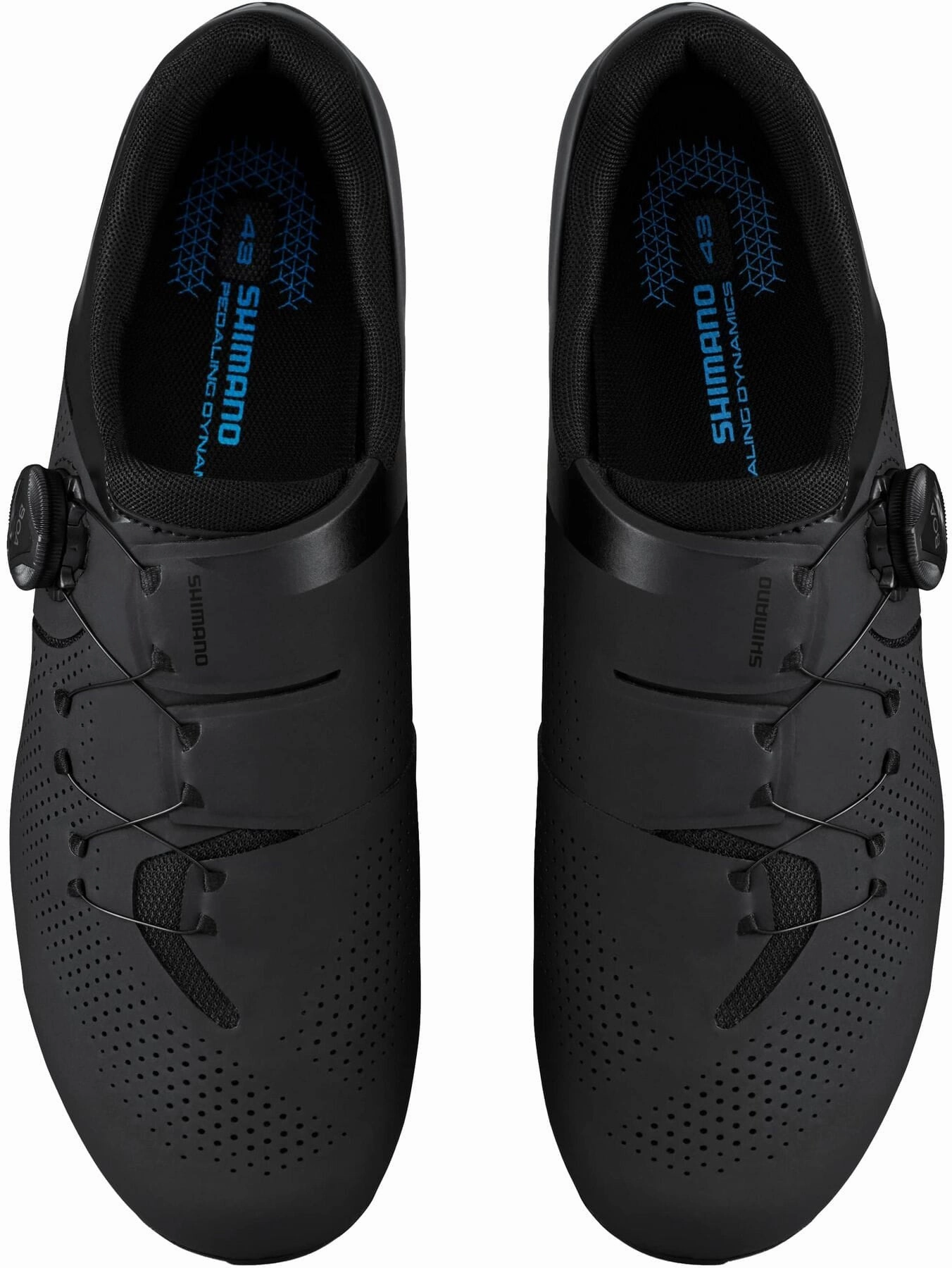 Shimano RC302 Mens Road Cycling Shoes - Black Active Gear