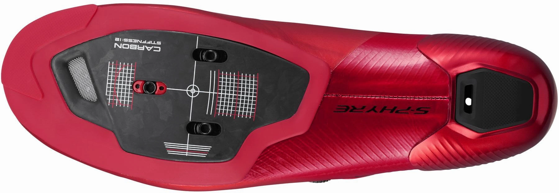 Shimano RC903 S-Phyre Road Cycling Shoes - Red High Top Stability Sport Details