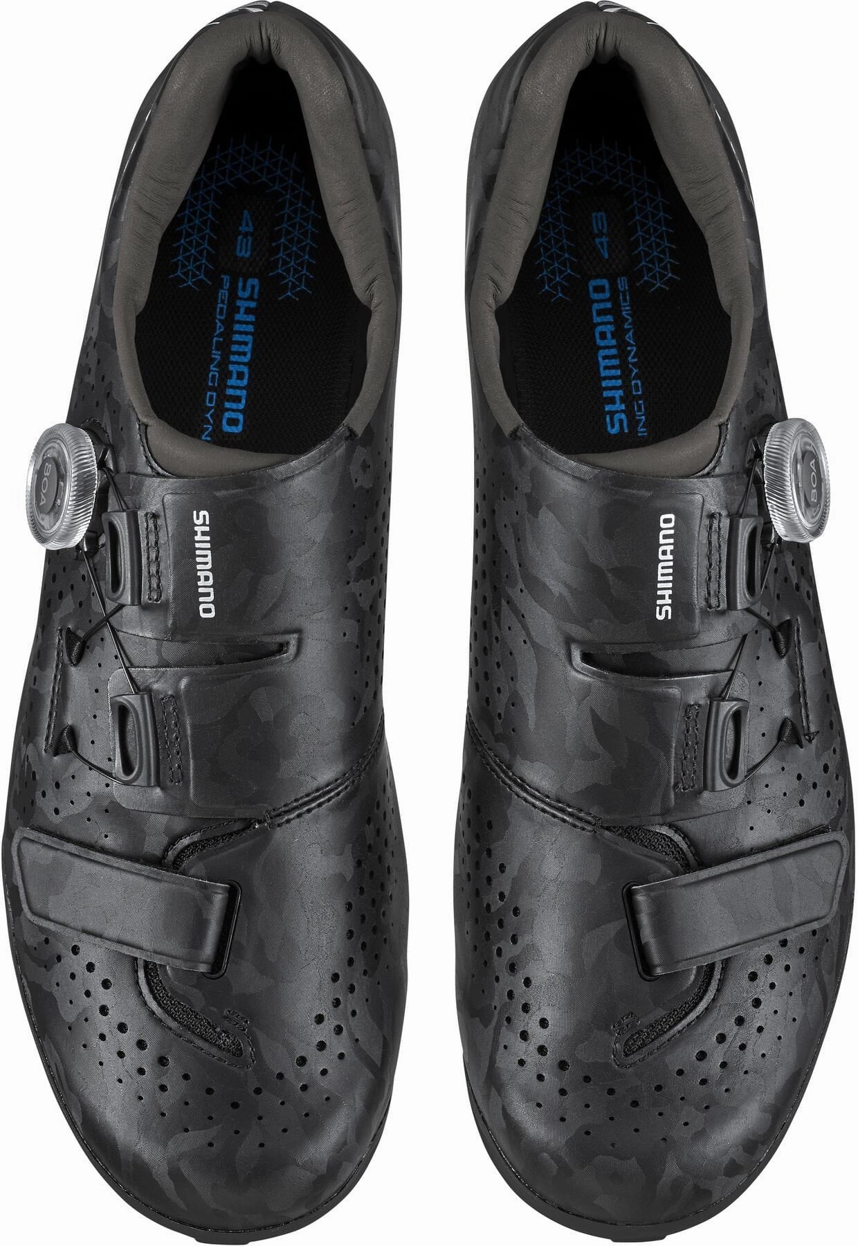 Ultimate look Shimano RX600 Mens Gravel Cycling Shoes - Black