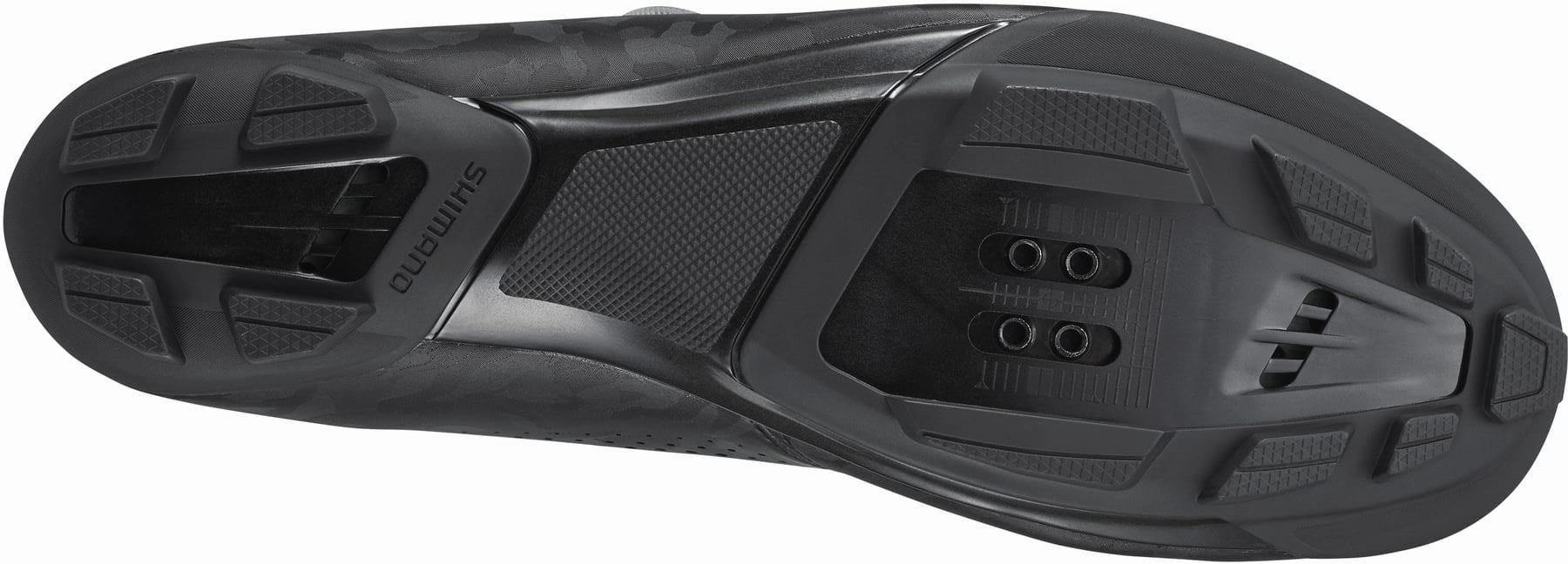 Shimano RX600 Mens Gravel Cycling Shoes - Black Balanced Walk Clean Stitching