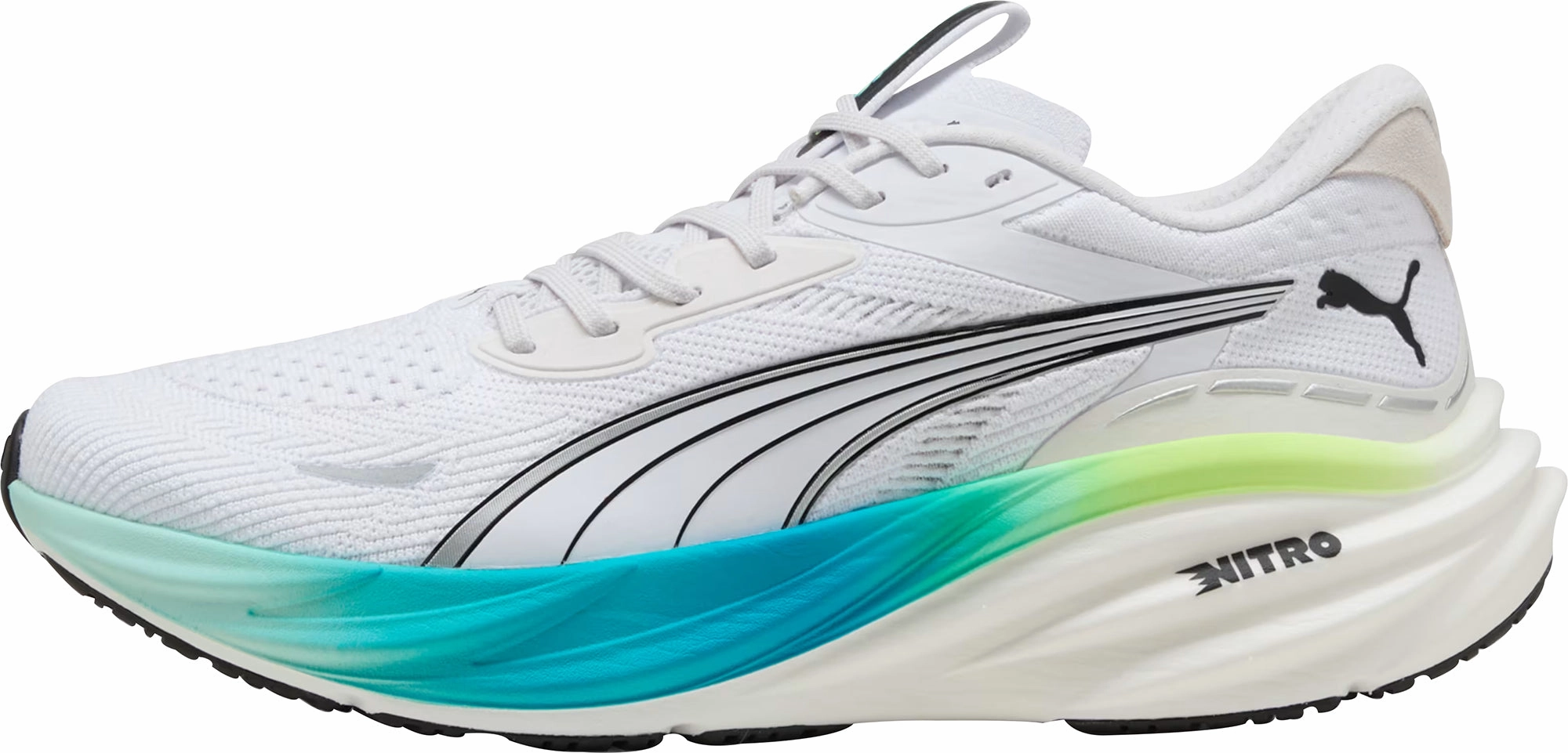 running gloves Puma Magnify Nitro 3 Mens Running Shoes - White