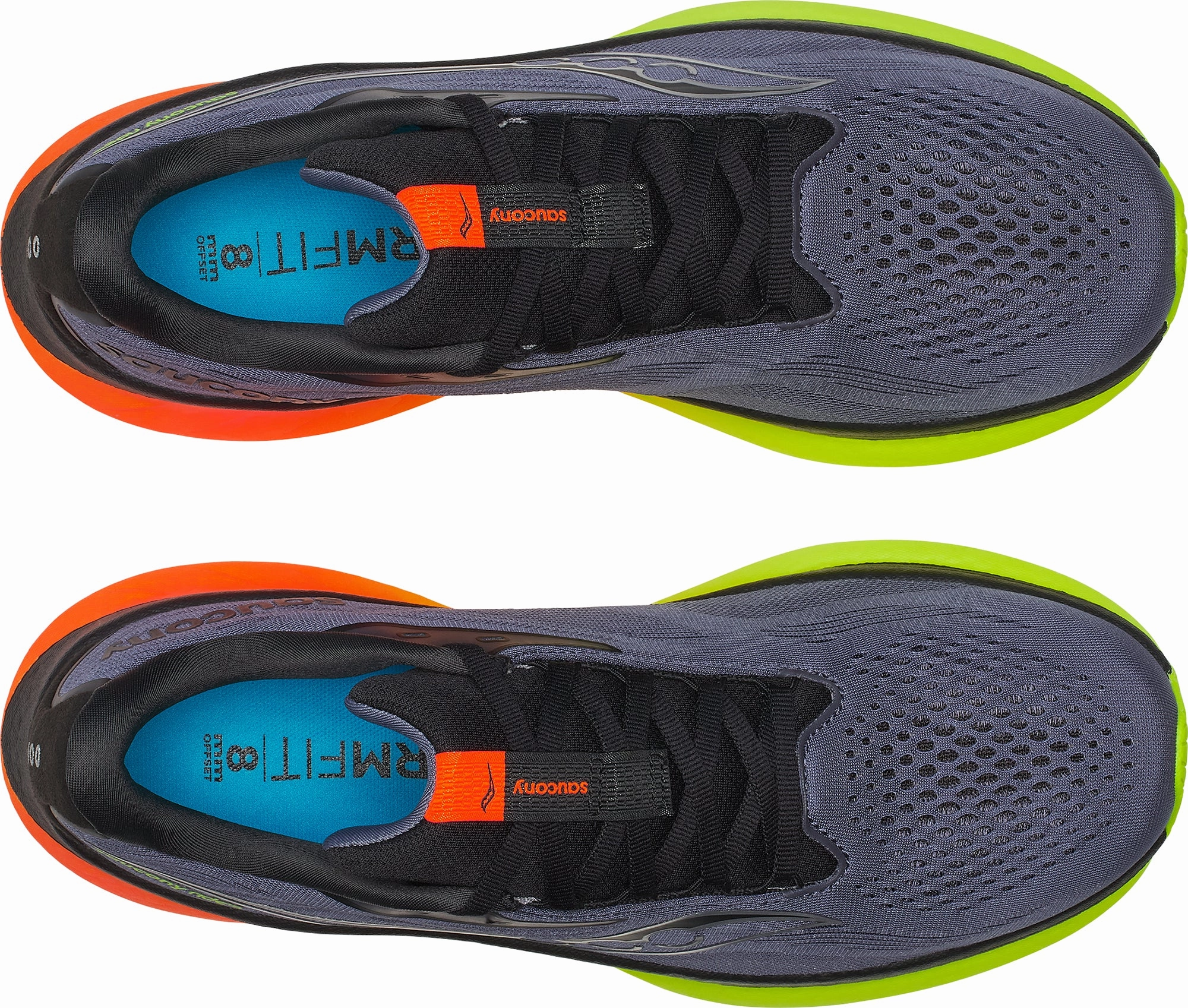 Saucony Ride 18 Mens Running Shoes - Grey technological - event running shoes