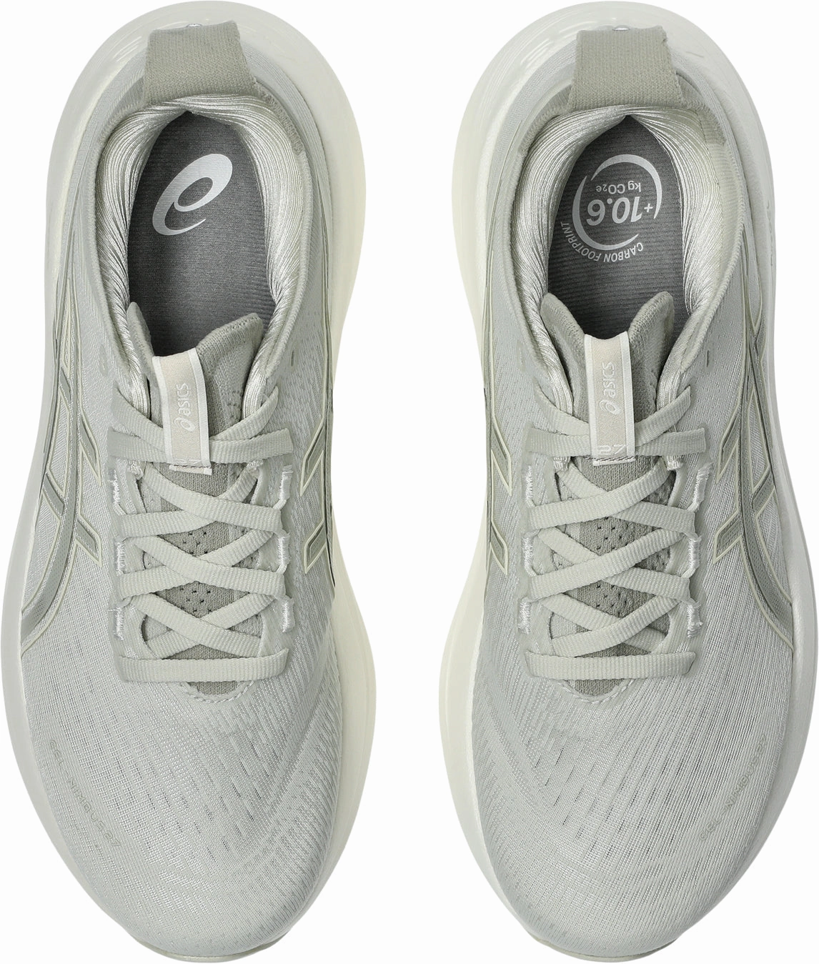 Seamless Interior safety - design shoes Asics Gel Nimbus 27 Womens Running Shoes - Grey