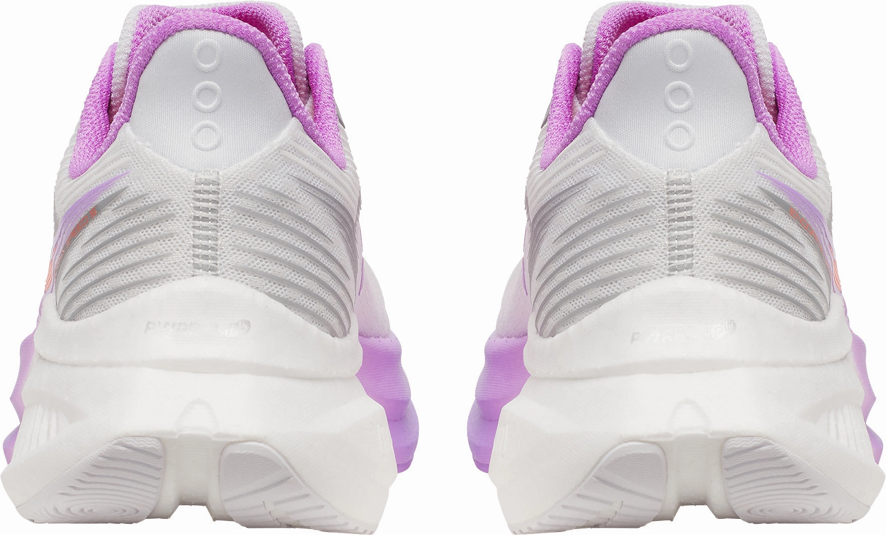 Saucony Endorphin Speed 5 Womens Running Shoes - White concrete shoes running in the park