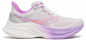 Saucony Endorphin Speed 5 Womens Running Shoes - White Comfortable fit running in dusty tracks shoes