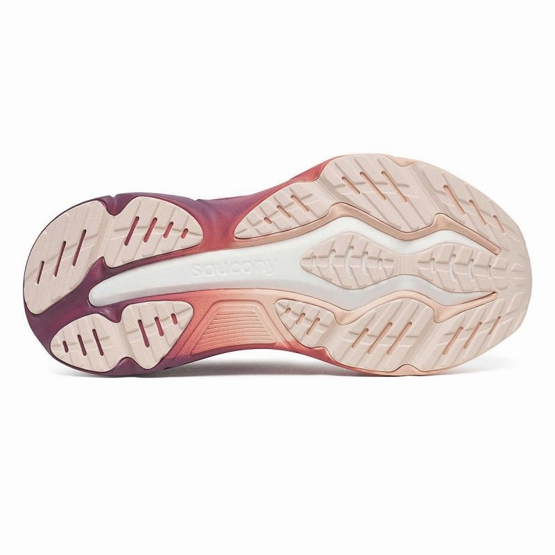 Saucony Hurricane 25 B Womens Running Shoes Non Slip Insole Coating