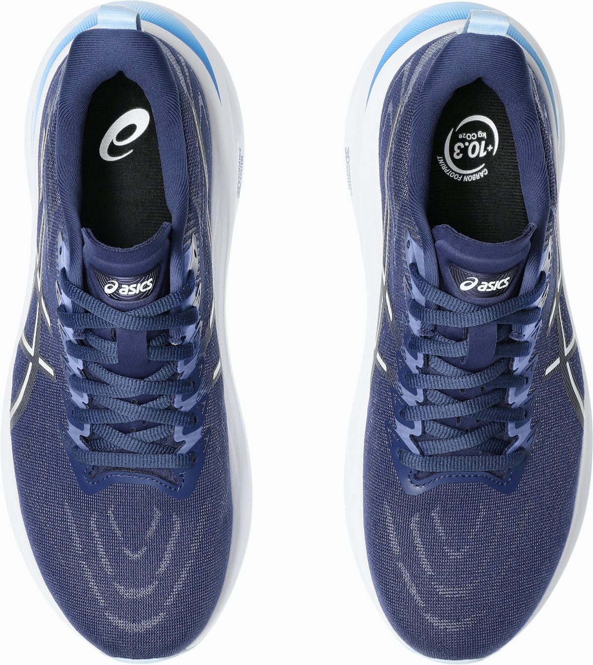 Asics GT 2000 13 Womens Running Shoes - Blue Traction Optimized energy - returning sole shoe feature