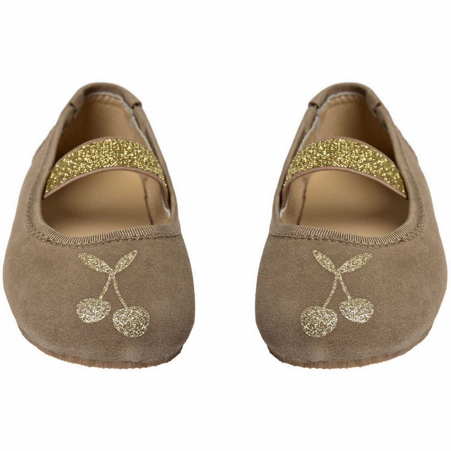 Sofie Schnoor Beige Indoor Shoes Simple Slip Comfortable elasticity
