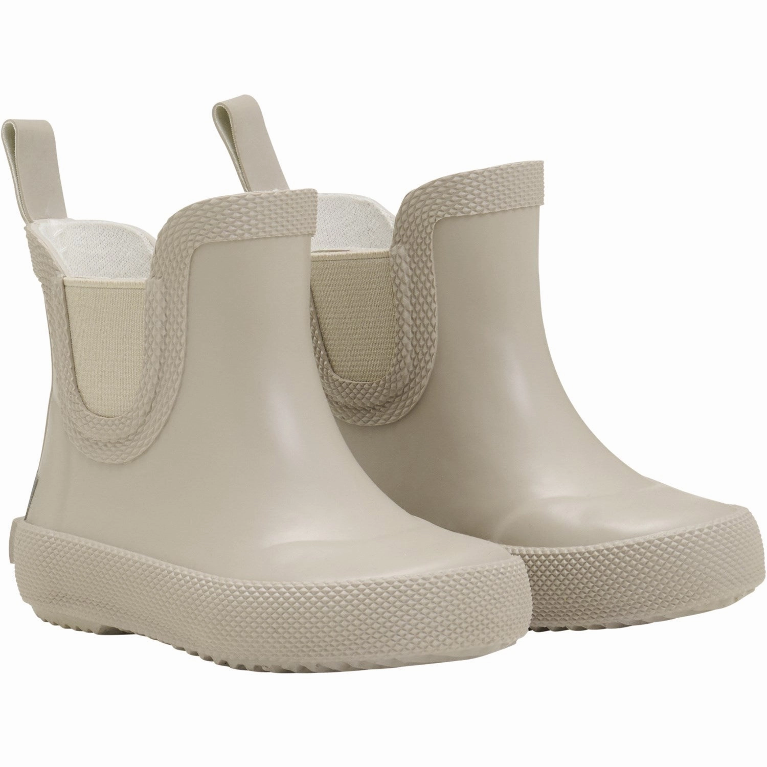 CeLaVi White Pepper Basic Wellies Short - solid Slip On Style Elastic Material