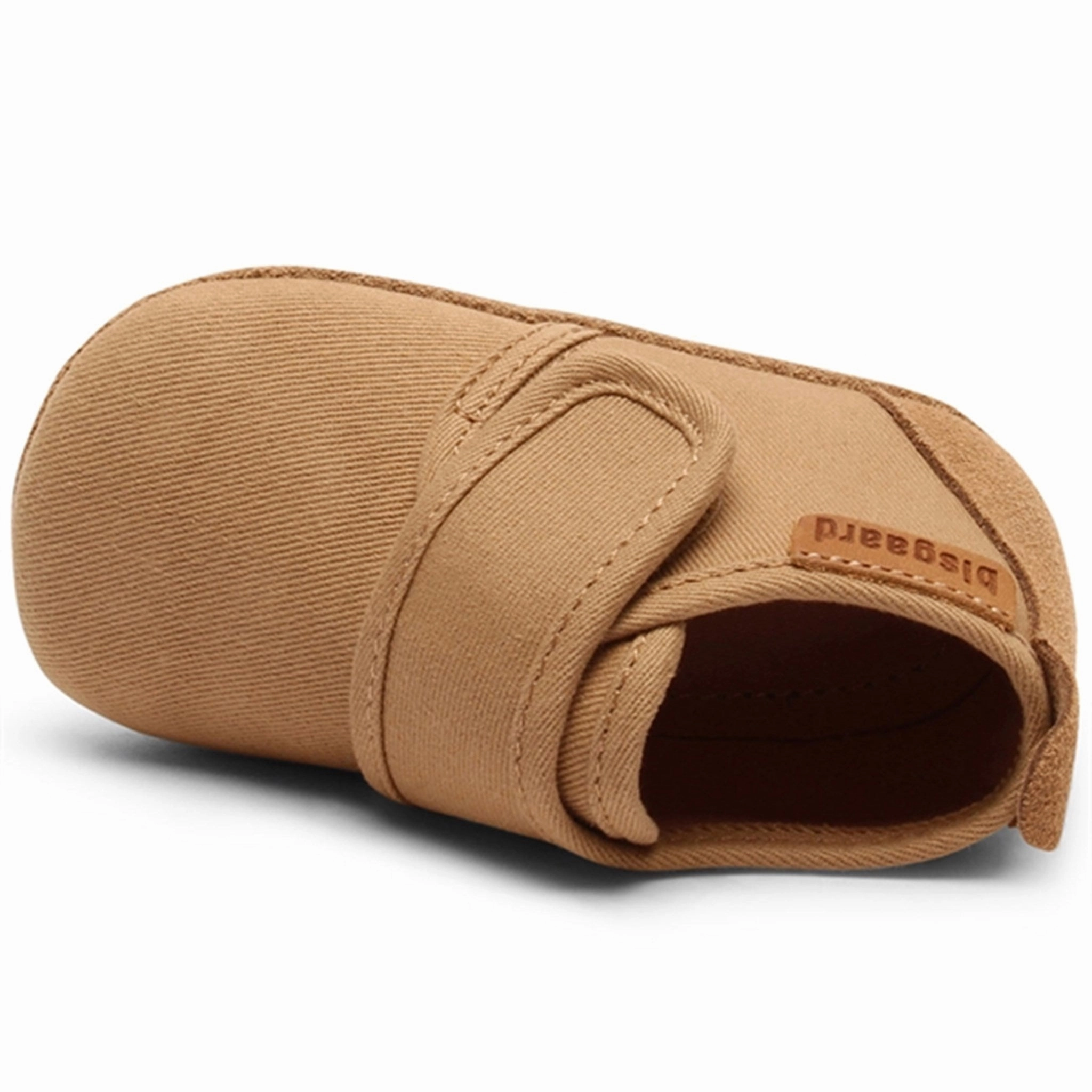 Bisgaard Baby Cotton Home Shoe Camel Effortless Foot Comfort sports