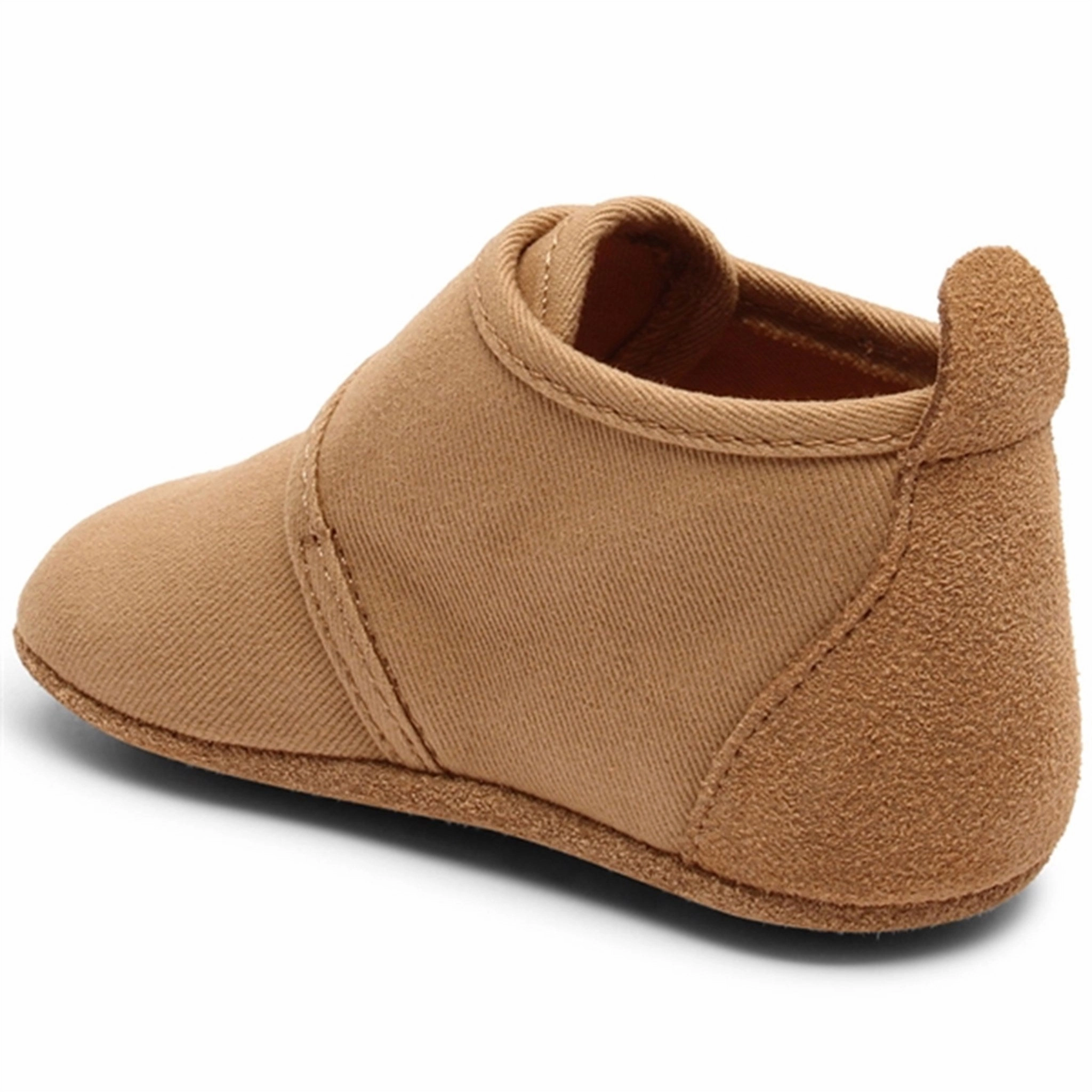 Abrasion resistant Comfortable for trail running Bisgaard Baby Cotton Home Shoe Camel
