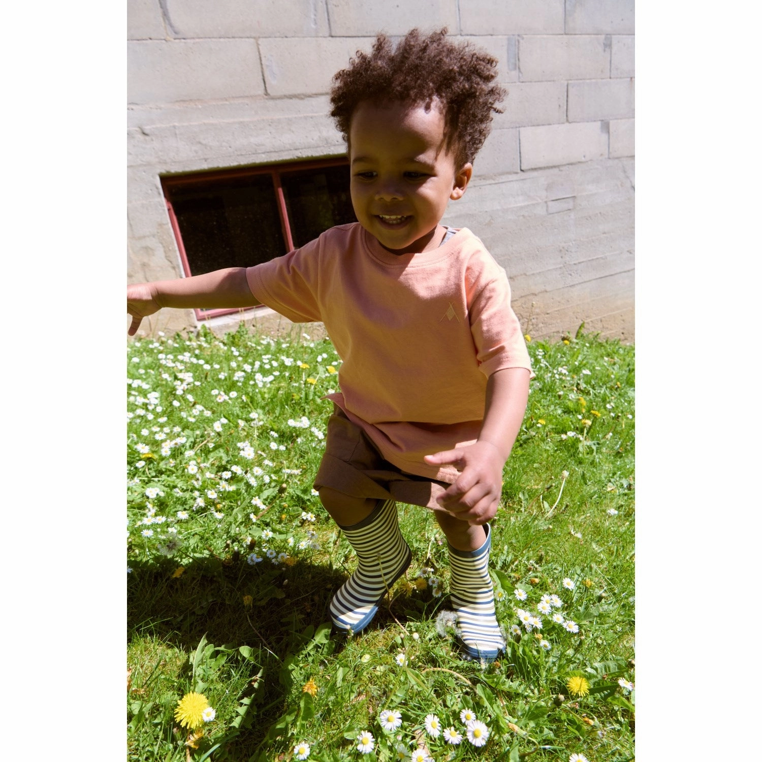 RubberOutsole pack light Bundgaard Oceanic Stripe Charly High