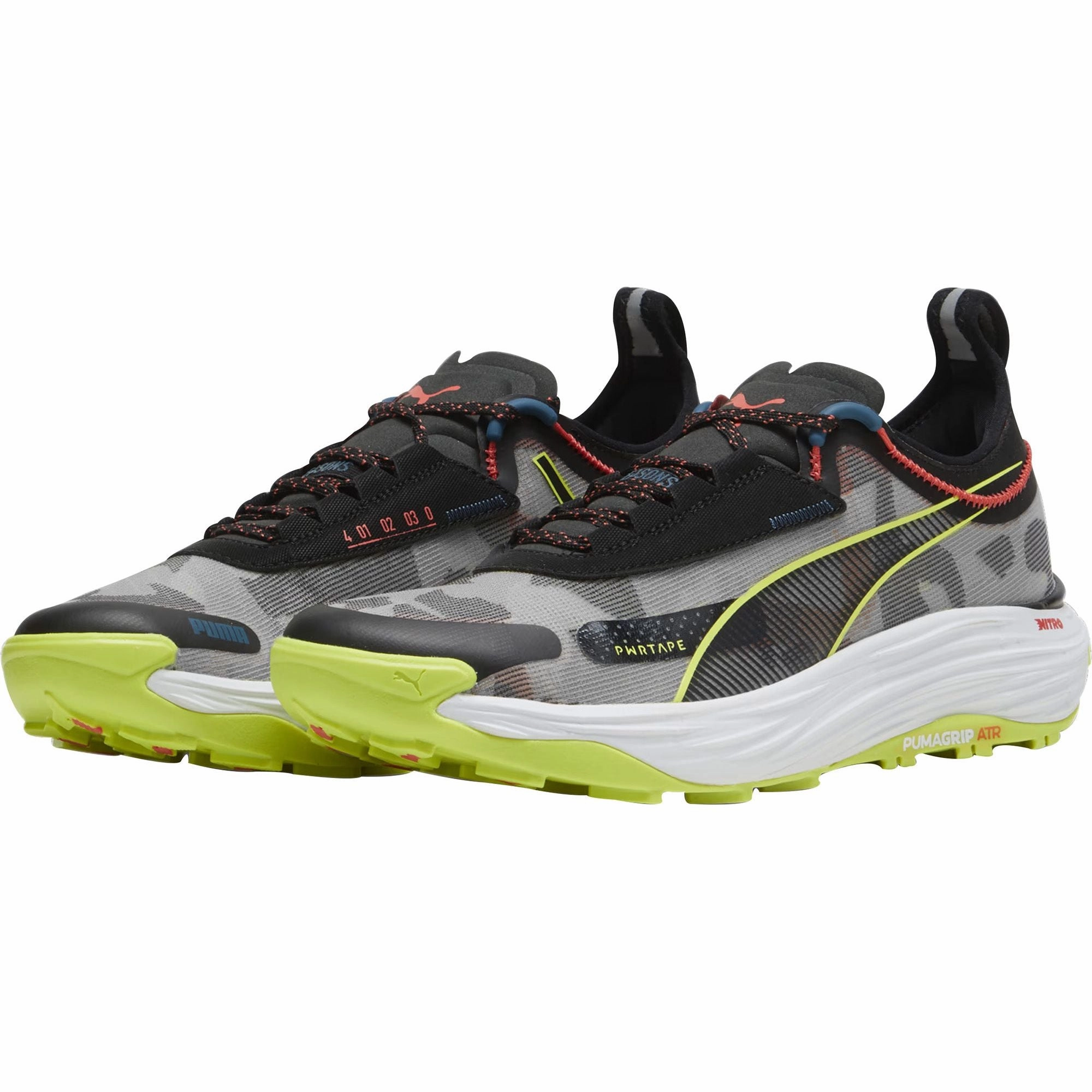 Puma Voyage Nitro 3 Mens Trail Running Shoes - Black Compressionless Foam Core limited - edition shoes