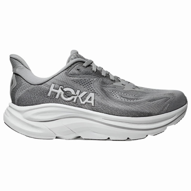 HOKA Clifton 10 B Womens Running Shoes obstacle course running Flexible Torsion Grooves