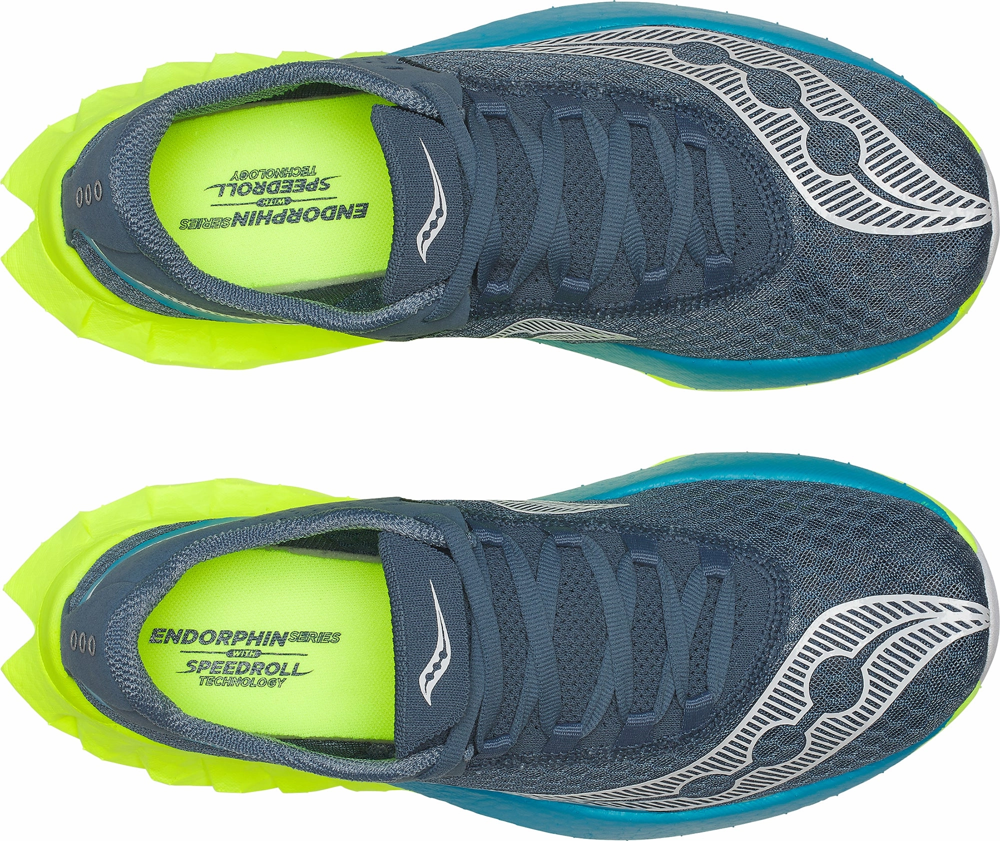 Saucony Endorphin Pro 4 Womens Running Shoes - Navy stability - focused running shoes running with compression socks