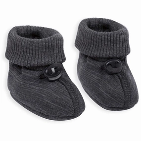 Smallstuff Wool Booties Dark Grey Minimalist Beach Walking