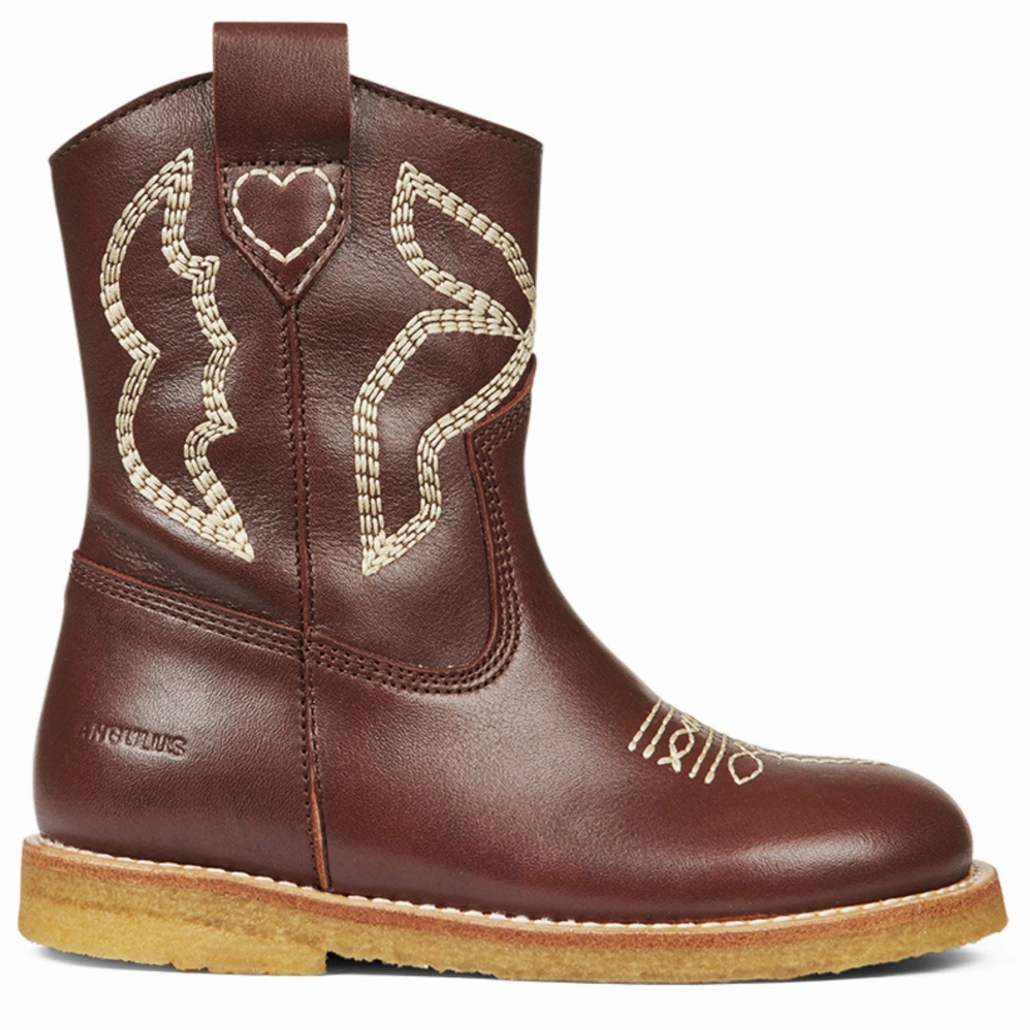 Angulus Angulus Brown Cowboy Boot Athletic Wear