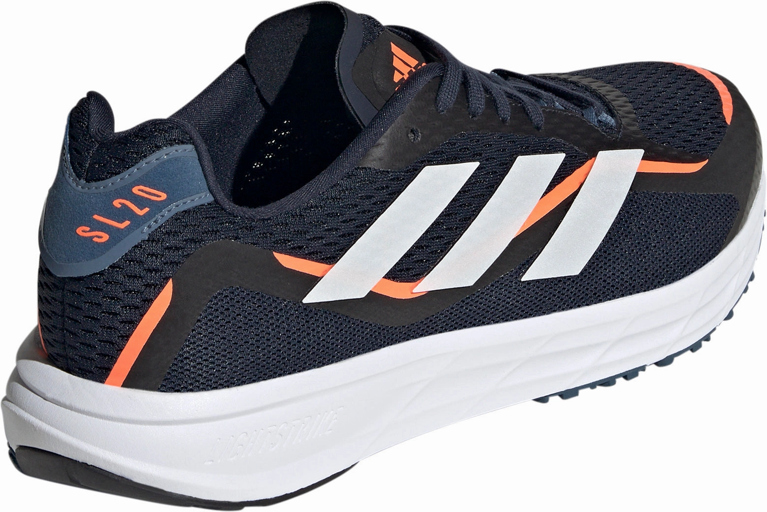 AnkleSupport toe - roomy shoes adidas SL20.3 Mens Running Shoes - Blue