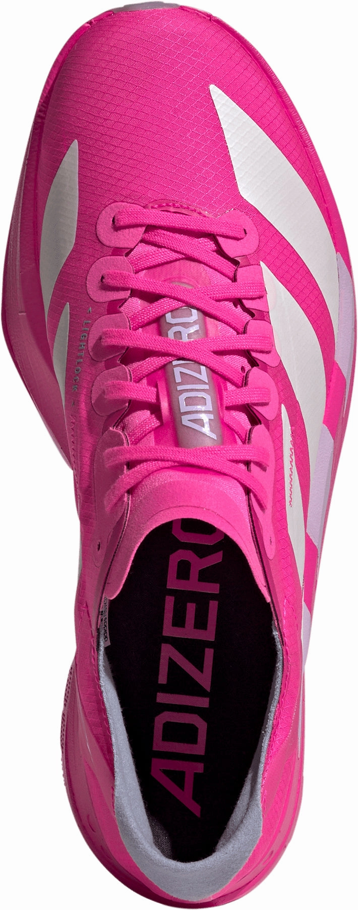 adidas Adizero Adios Pro 4 Mens Running Shoes - Pink Hyper Breathable Mesh
