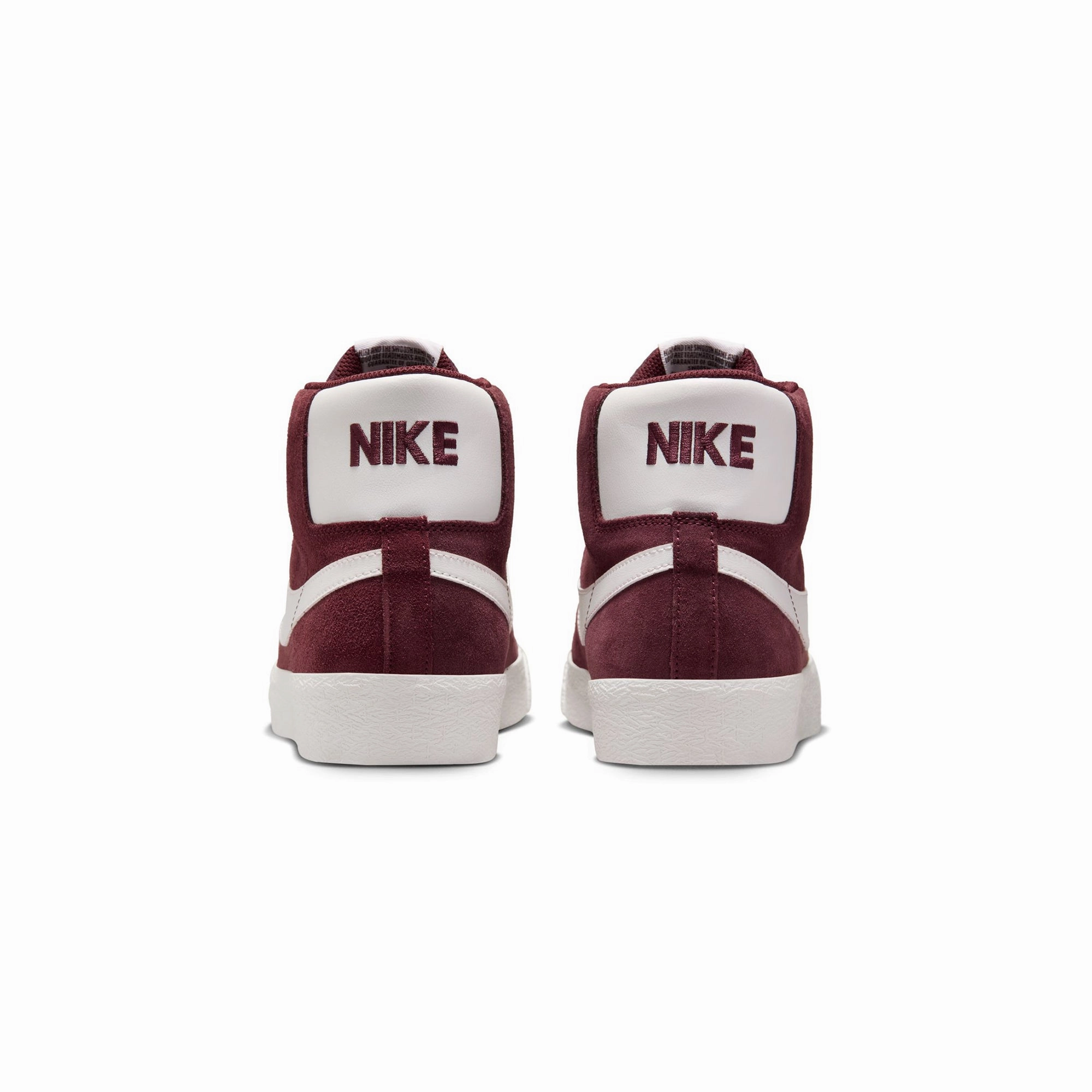 Nike SB Blazer Mid Burgundy Crush Shoes tapered running shoes Active