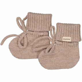 Mid Top Comfortable Heel MarMar Cashmere Alpaca Melange Abootie Booties