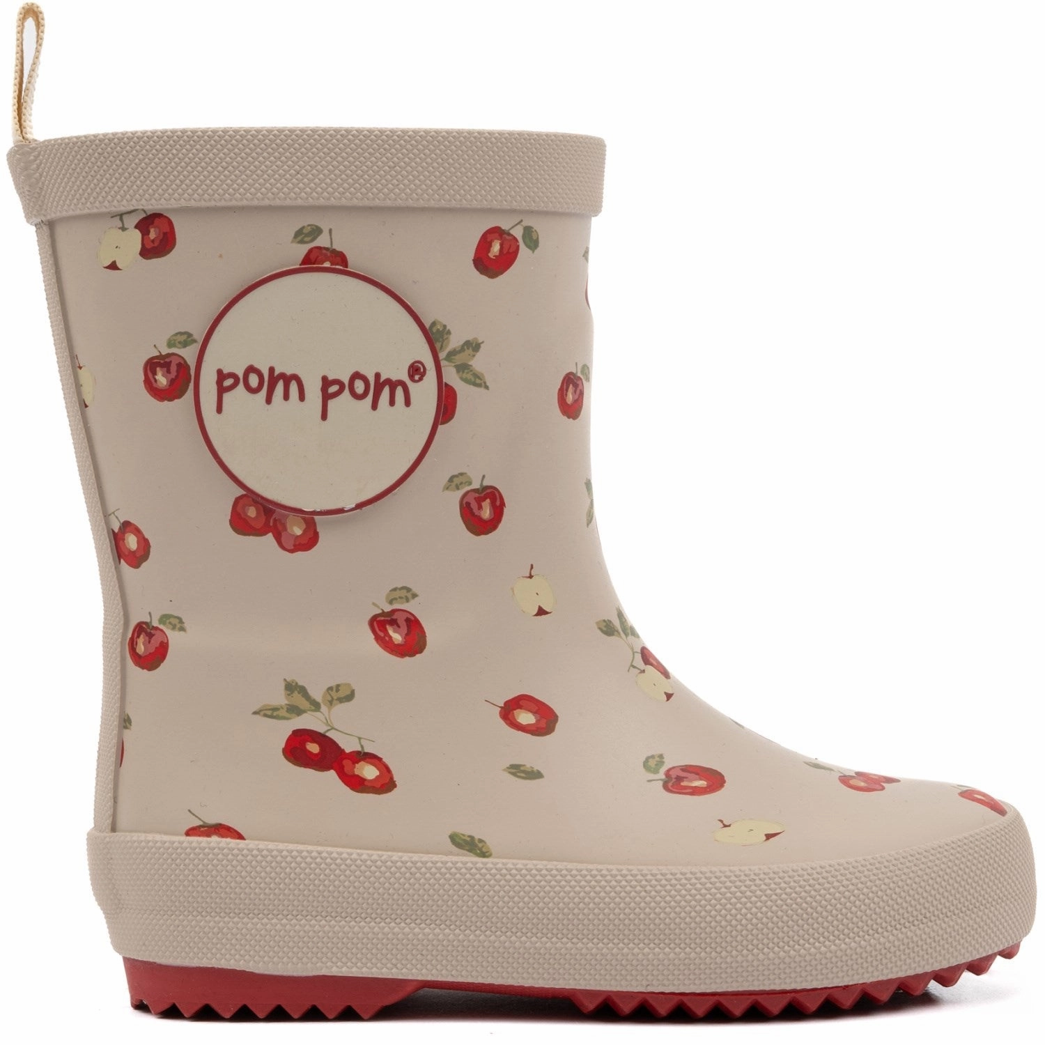 Pom Pom Apple/Chili Peper Wellies AOP Outdoor Exploration