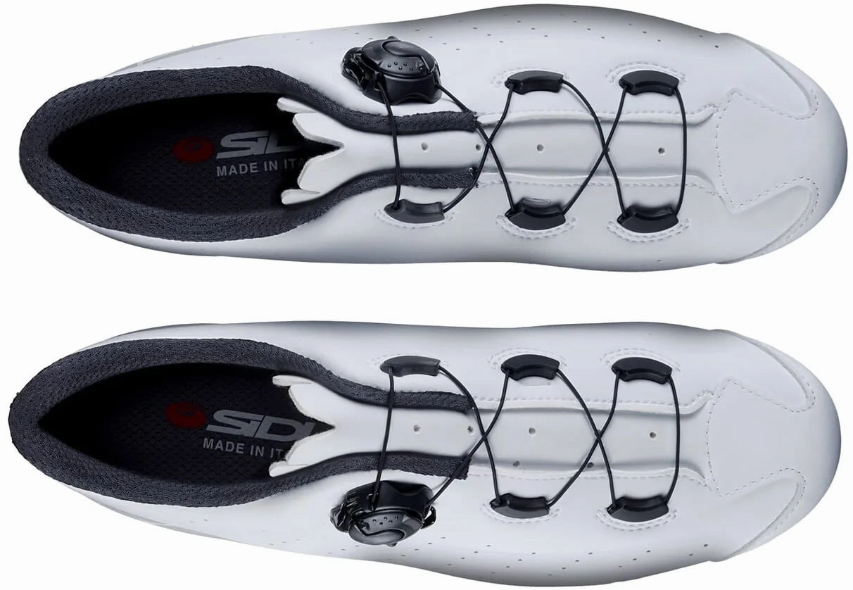 Enhanced Mobility Sidi Fast 2 Mens Road Cycling Shoes - White