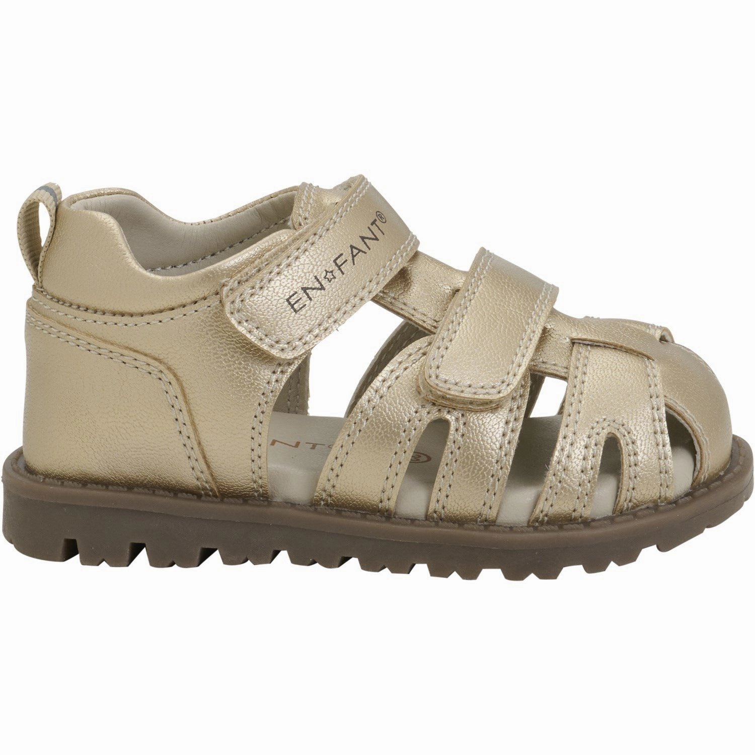 Balanced Design Chic Days En Fant Champagne Beige Sandal Velcro