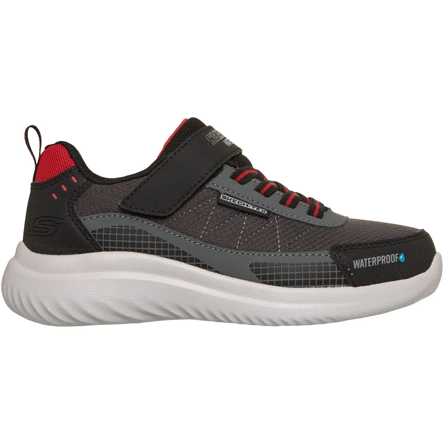 Flex Comfort Barefoot feel Skechers Black Bounder 2.0 Aqua Pace