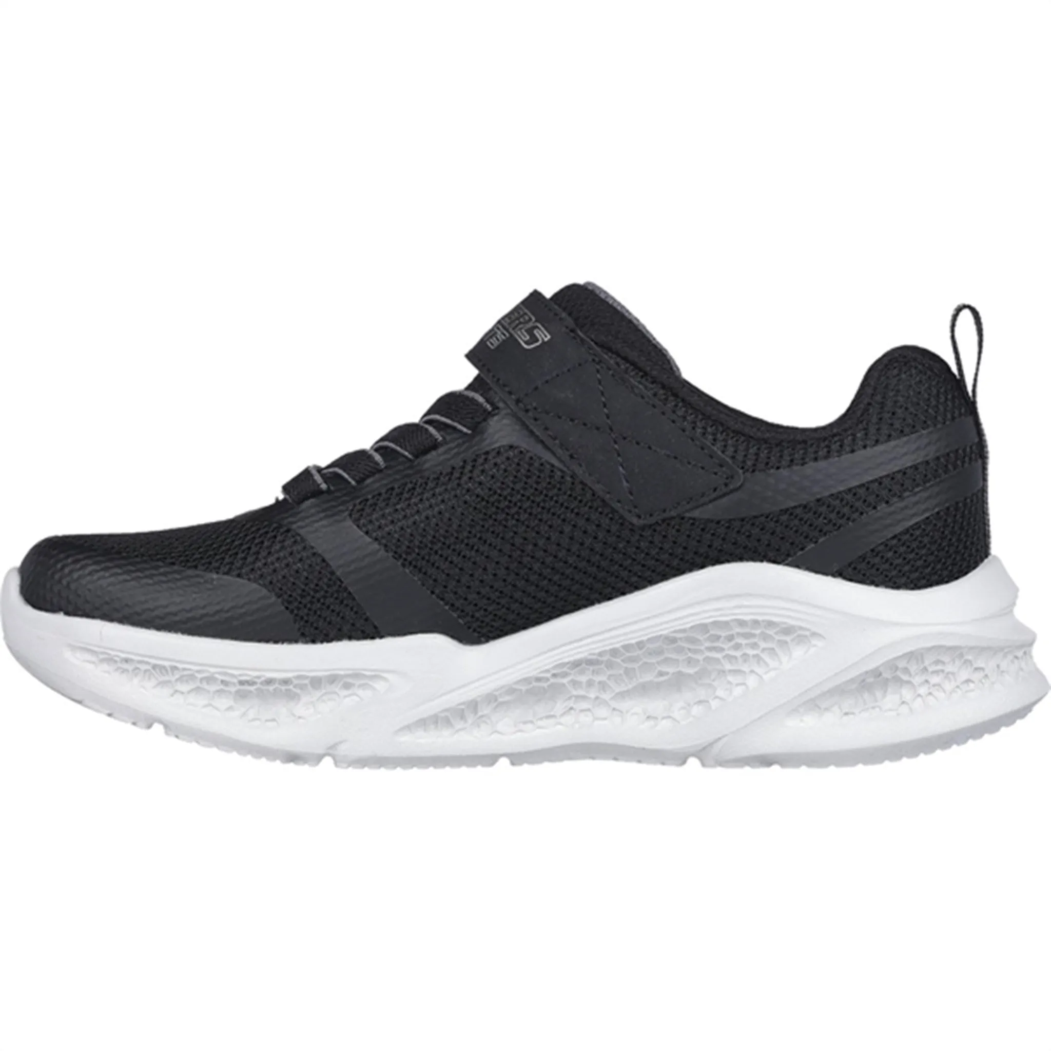 Skechers Boys Skechers Meteor-Lights Sneakers Black Grey Memory Foam Ankle Support Shock Wear