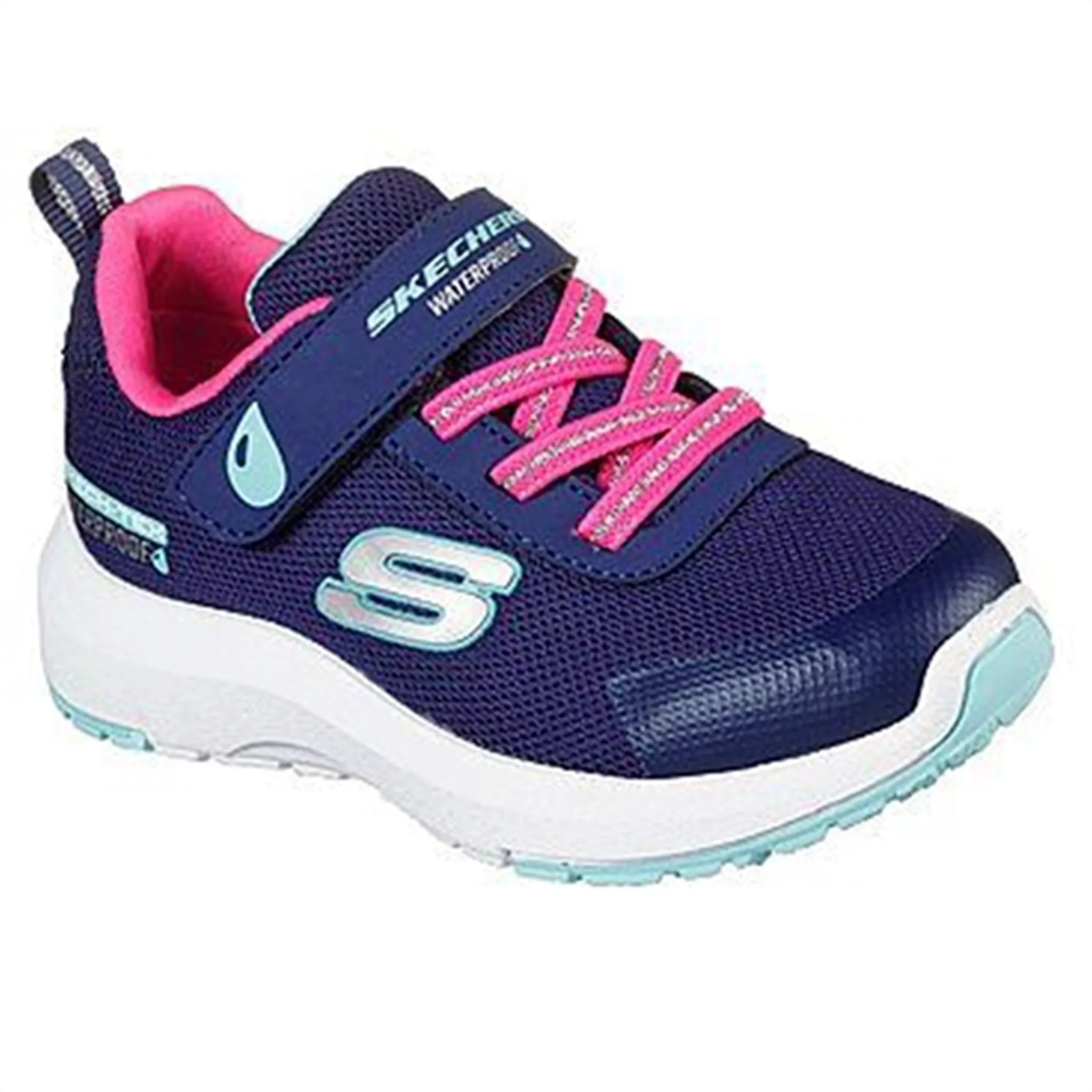 Ankle Stabilization Skechers Dynamic Tread Misty Magic Sneakers Waterproof Navy pink