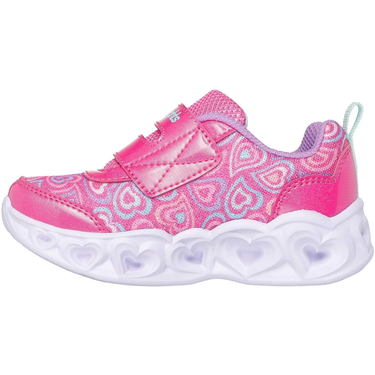 Skechers Heart Lights - Boogie Love Sneakers Perforated Vamp School Ready