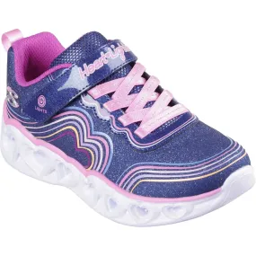 Cool Outfit Skechers Heart Lights - Retro Hearts Sneakers