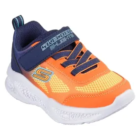 Skechers Meteor-Lights Sneakers Navy Orange Regular Walk Secure stability