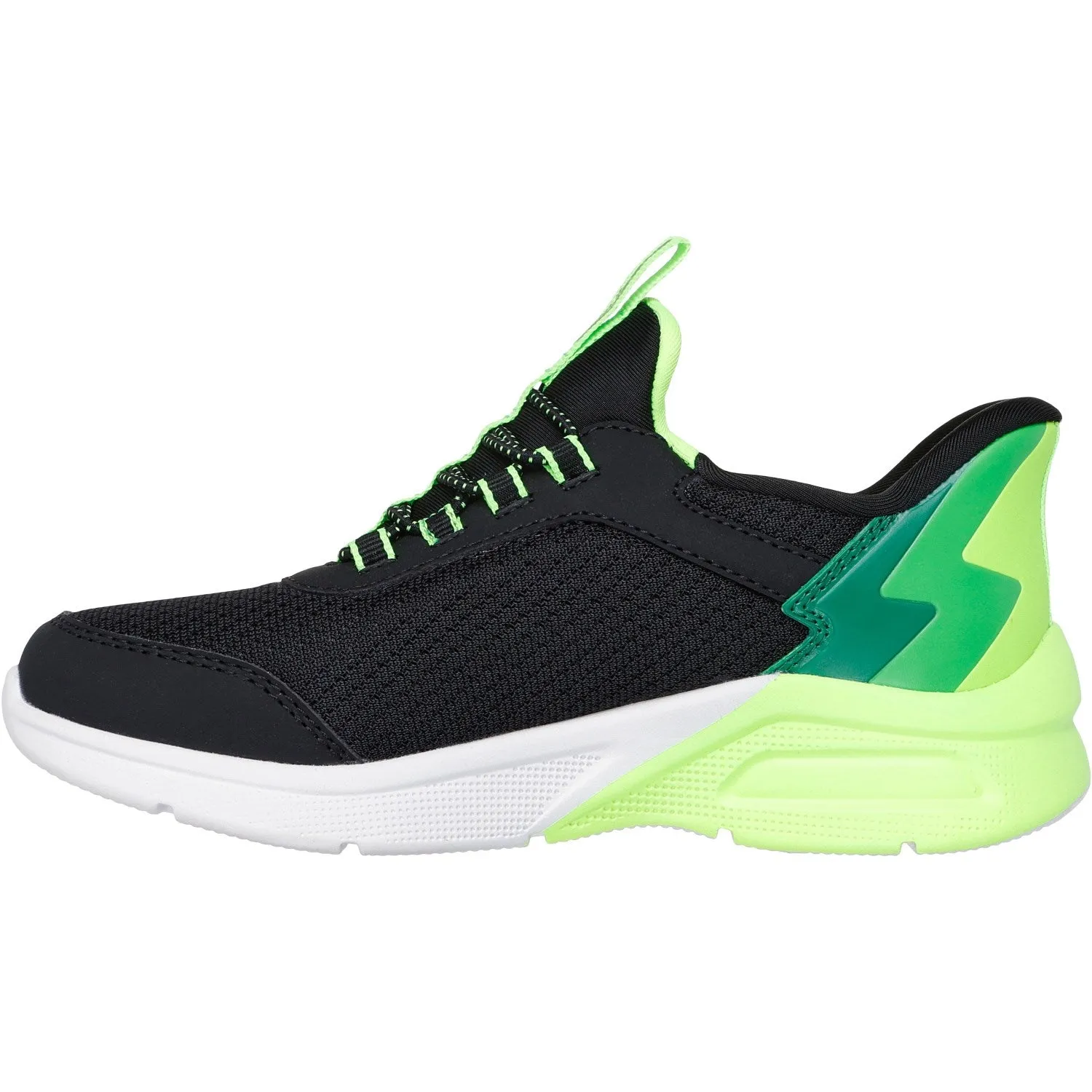 Skechers Microspec Max - Brisk-Stripe Sneakers Everyday Performance Durable Tread Pattern