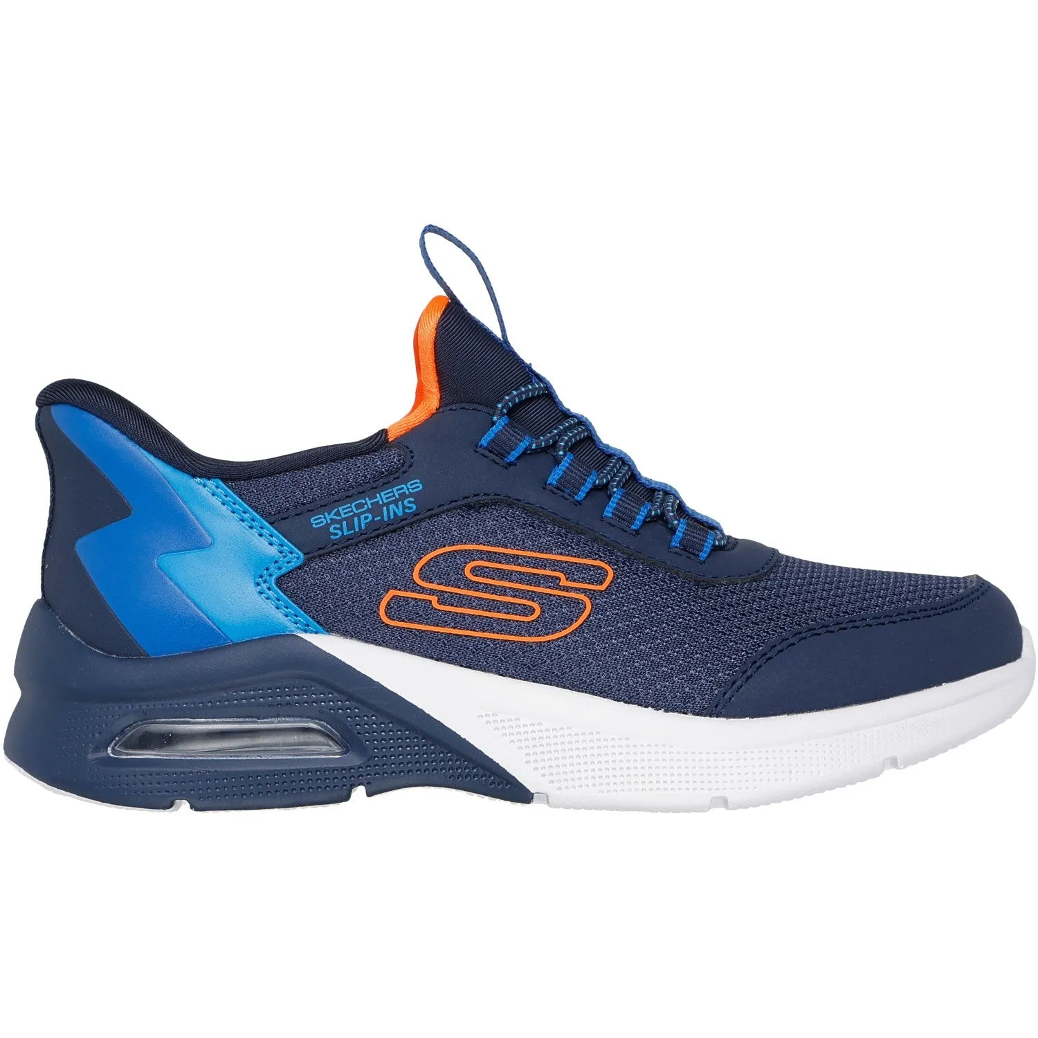 Skechers Microspec Max - Brisk-Stripe Sneakers Impact Support