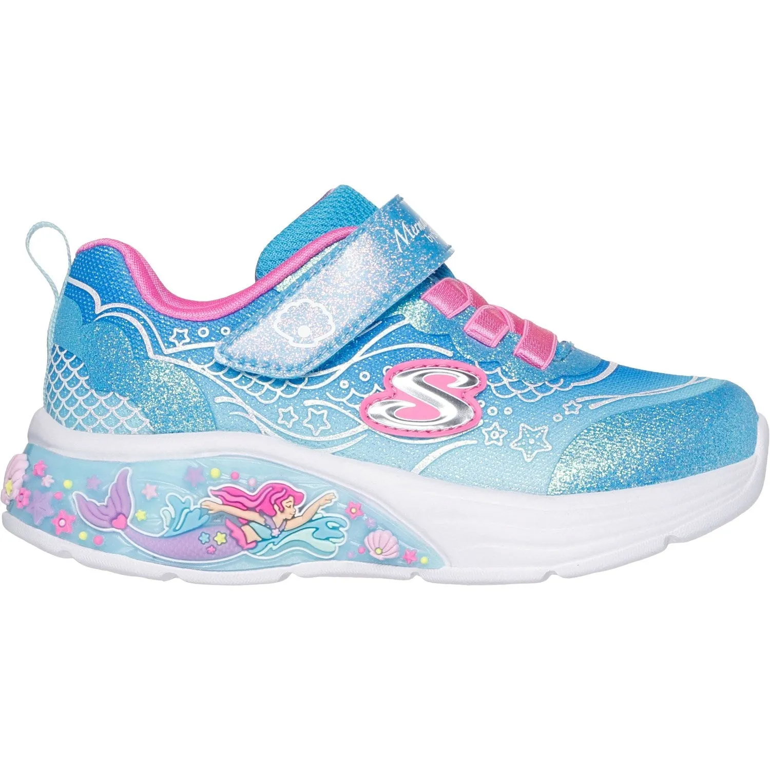Lightweight durability All Walks Skechers My Dreamers - Lil Mermaid Sneakers