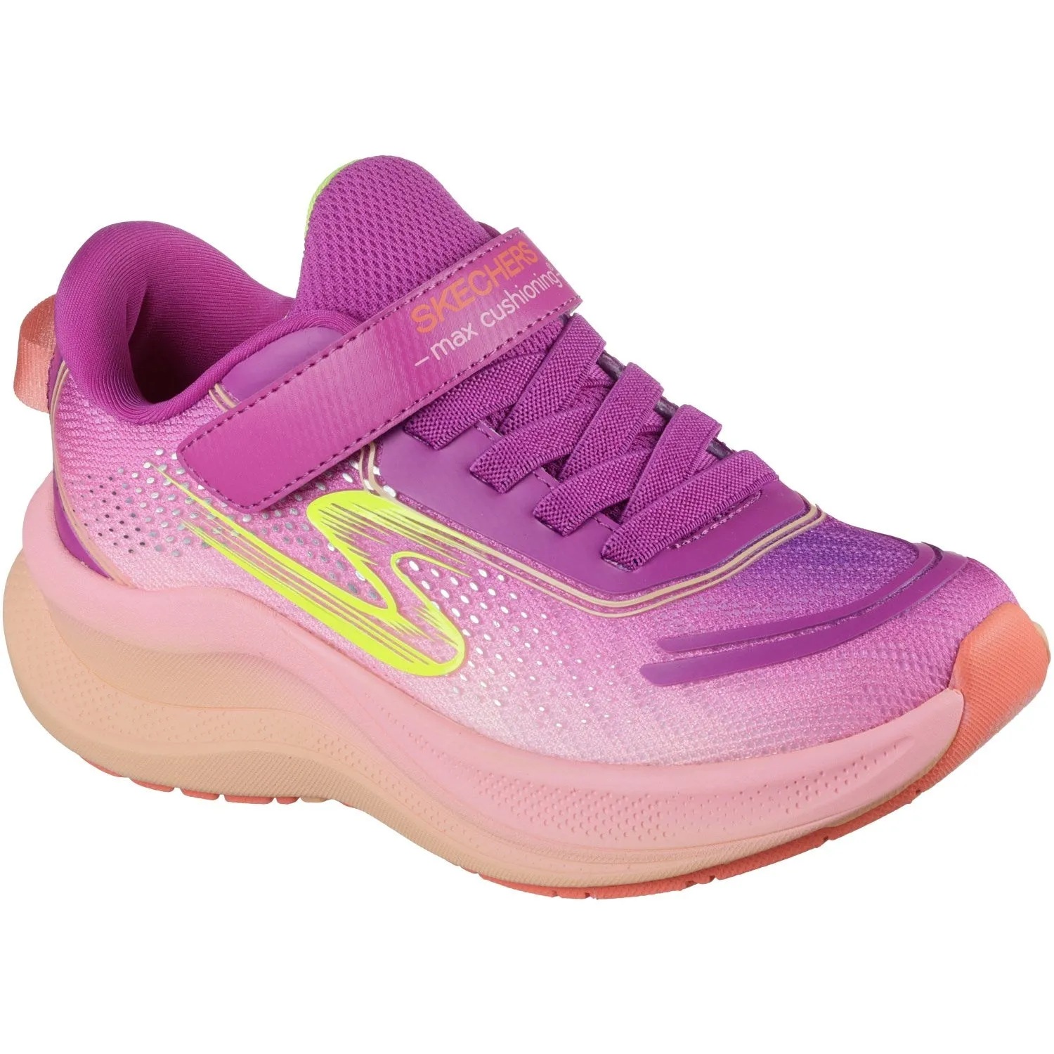 Skechers Purple Max Cushioning Ascend Sunset Searching Push Forward