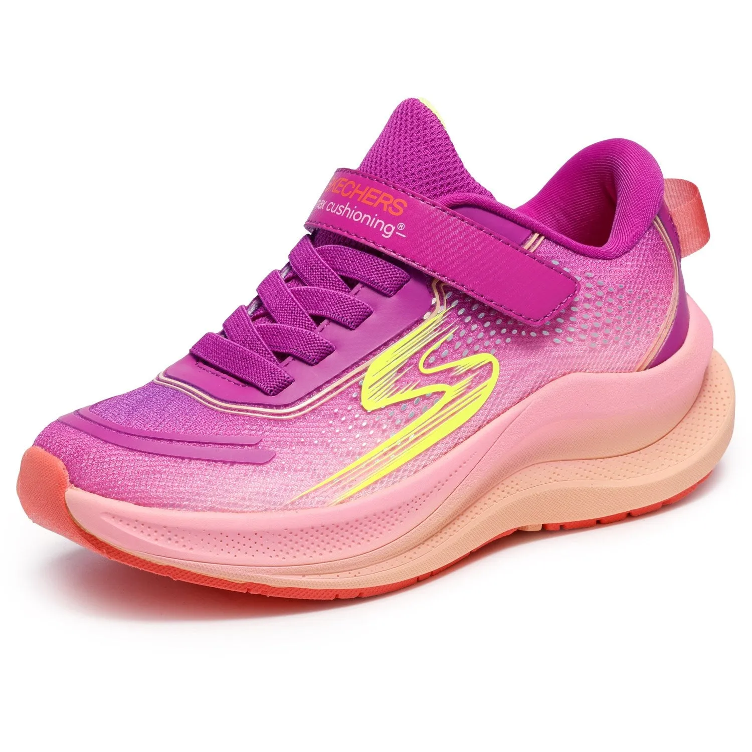 Elastic Quick Trip Skechers Purple Max Cushioning Ascend Sunset Searching