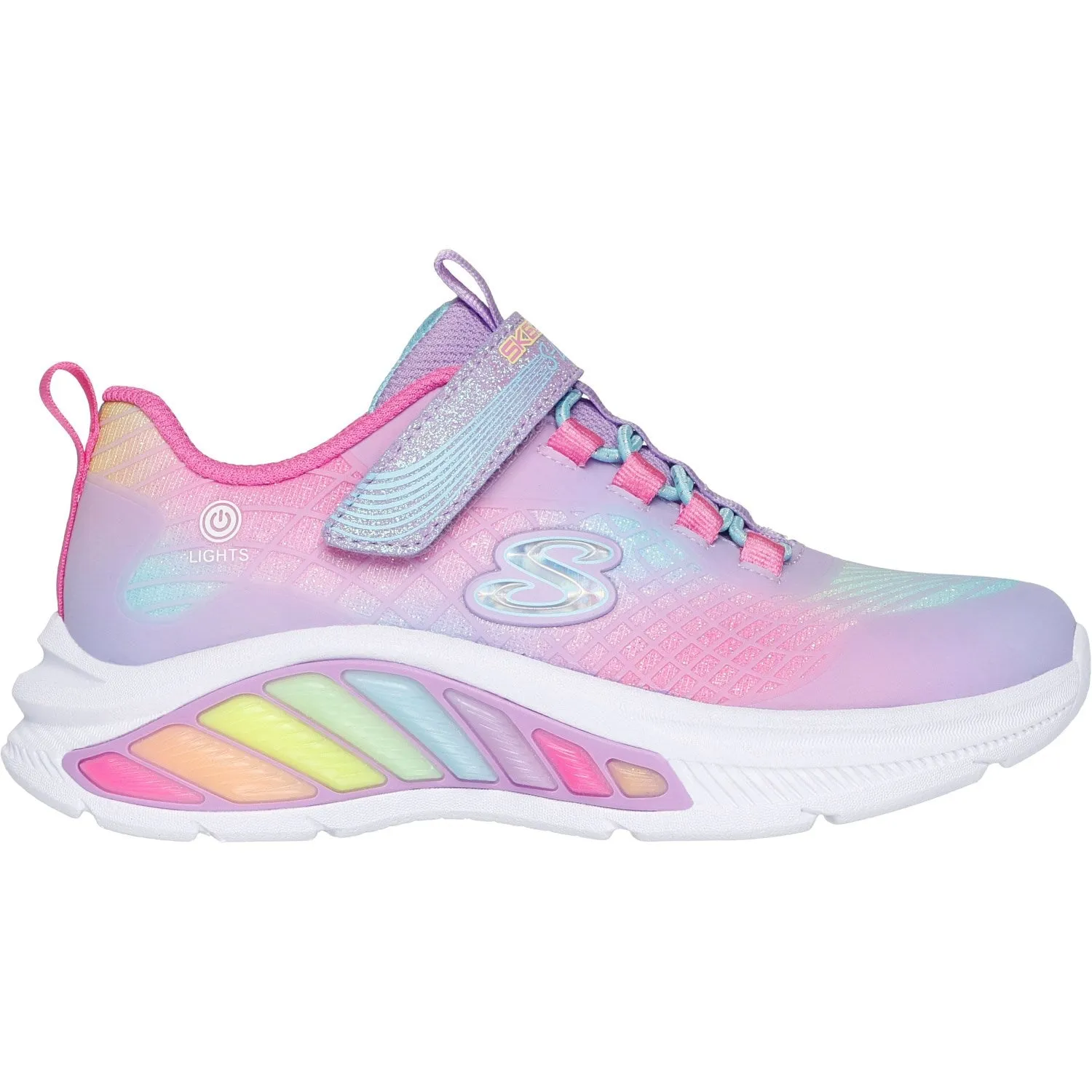 Durable Toe Guard Skechers Rainbow Cruisers - Rainbow Re Sneakers