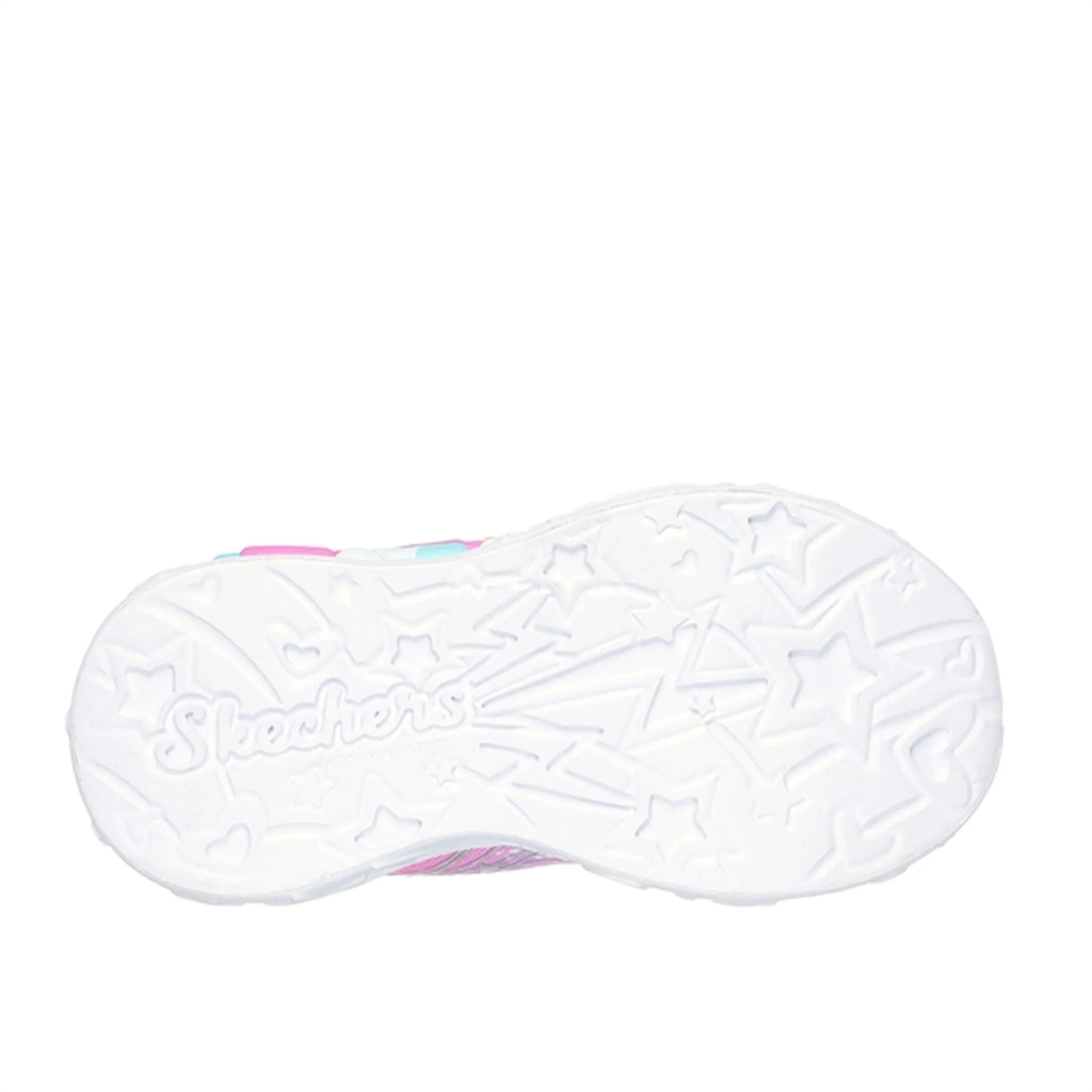 Running   Ready Skechers Unicorn Dreams Ombre Print & Star Shoe Pink Turquoise