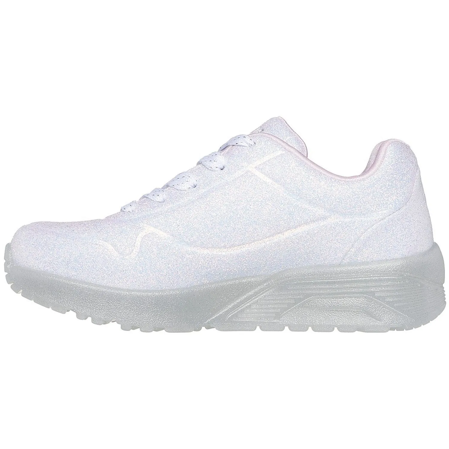 Layered cushioning Skechers Uno Ice - Shine Pop Sneakers